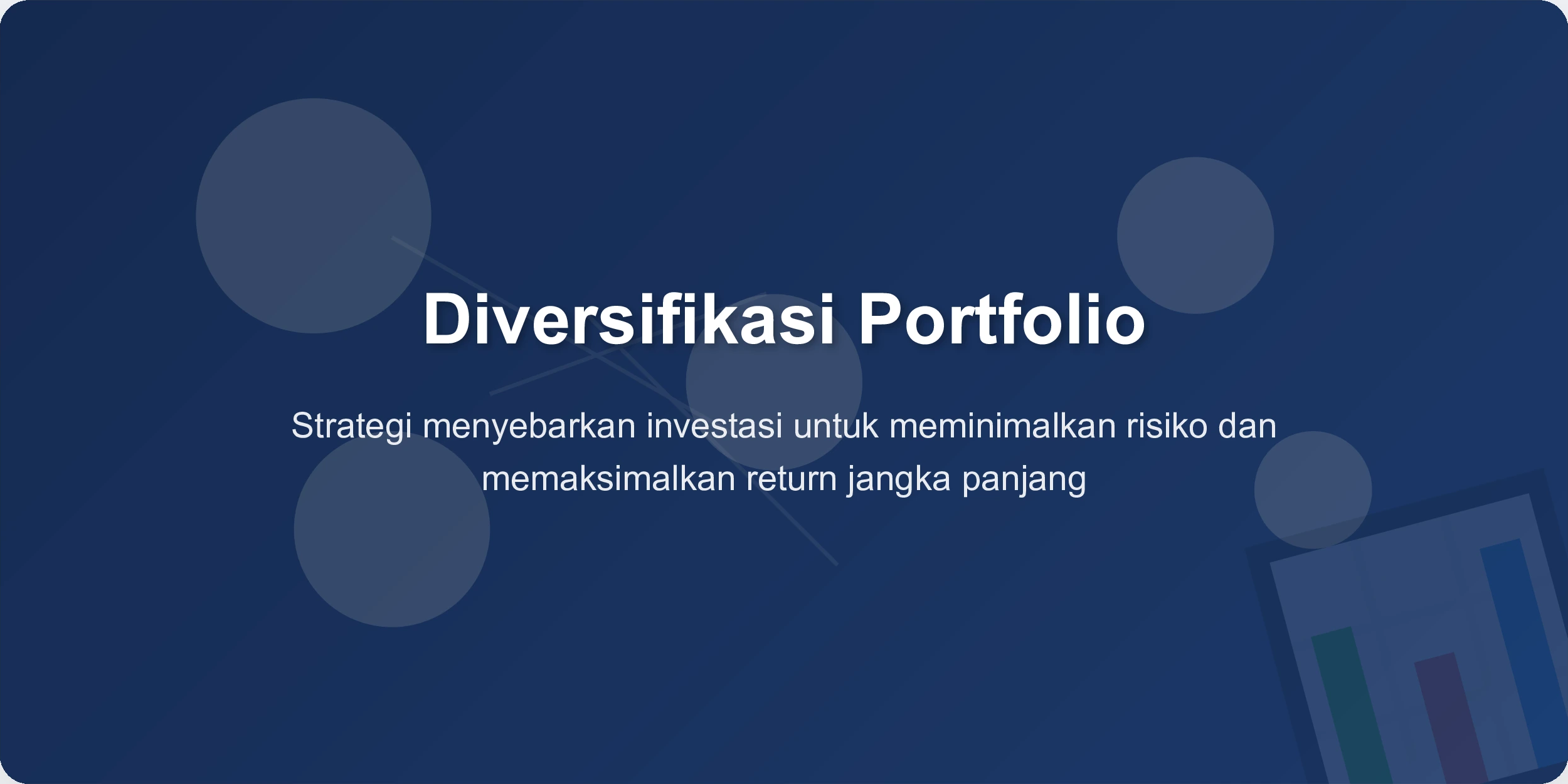 Ilustrasi Diversifikasi Portfolio Investasi